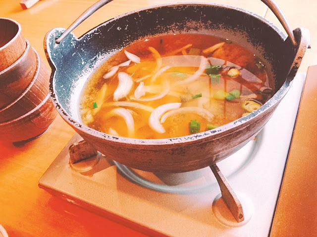 花伝抄朝ご飯 お味噌汁
