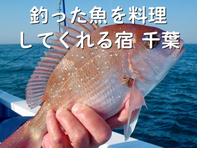 釣った魚を料理してくれる宿 千葉