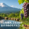 山梨観光、2泊3日ならどこへ行く?おすすめのモデルコース