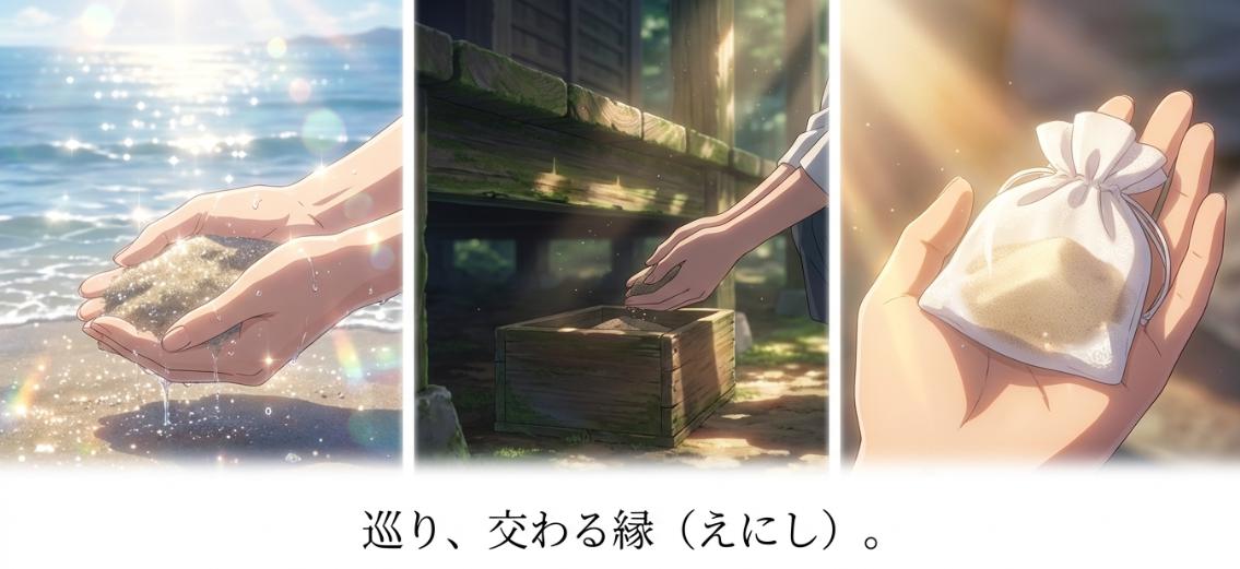 稲佐の砂をへ素鵞社へ