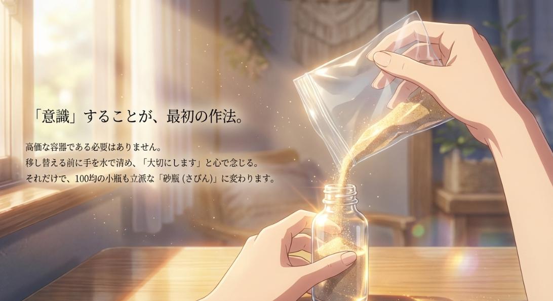 意識することが最初の作法